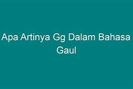 Not Bet Artinya Dalam Bahasa Gaul